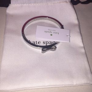 NWT Kate Spade ♠️ pave bow bracelet